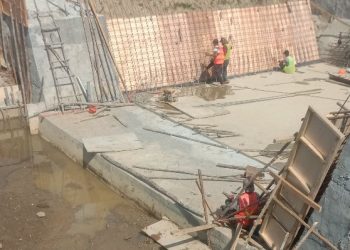 Pengerjaan Pembangunan Check Dam di Sitorang Diduga Menggunakan Material Ilegal