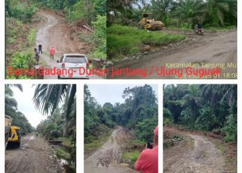 Pekerjaan Hond Mix Jalan Dama Gadang Agam Diduga Jadi Ajang Korupsi