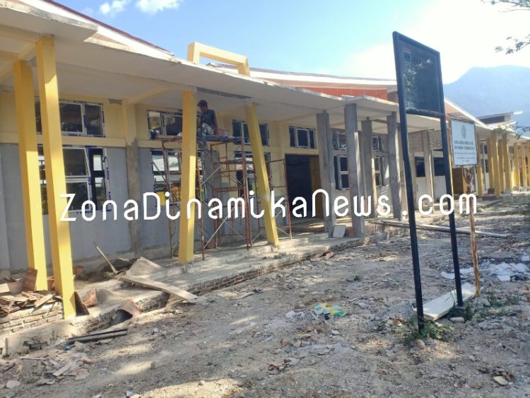 Bangunan yang diduga mangkrak