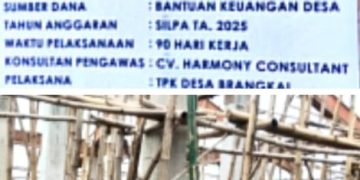 Pemdes Brangkal, Terindikasi Korupsi Gunakan Jasa Konsultan Pengawas Bodong