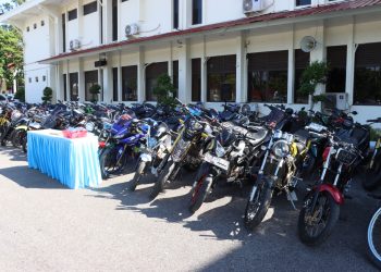 Polresta Barelang Amankan 102 Kendaraan Knalpot Brong dan Balap Liar