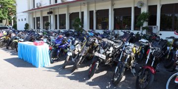 Polresta Barelang Amankan 102 Kendaraan Knalpot Brong dan Balap Liar