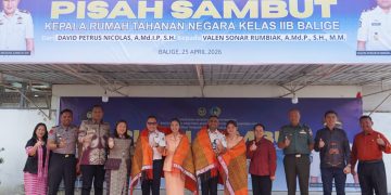 Acara Pisah-Sambut Kepala Rutan Kelas II Balige