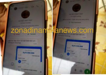 Terbongkar Bukti Transaksi Dari Pemilik Tambang Ilegal di Madina ke Oknum TNI