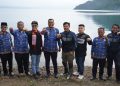 Touring Maxi Tour Boemi Nusantara Yamaha Hadir di Danau Toba