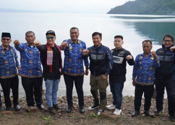 Touring Maxi Tour Boemi Nusantara Yamaha Hadir di Danau Toba
