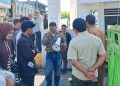 Aksi di Depan Kantor Walikota Padang Sidempuan Buat Merinding
