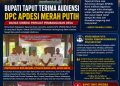 Audiensi DPC APDESI Merah Putih Dalam Sinergi Perkuat Pembangunan Desa