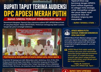 Audiensi DPC APDESI Merah Putih Dalam Sinergi Perkuat Pembangunan Desa