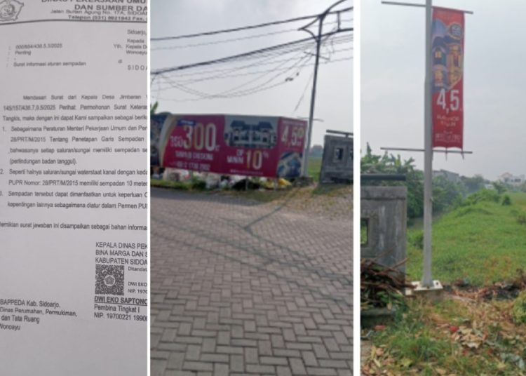 Modus Nambah PAD, Badan Sempadan Sungai Jimbaran Wetan Beralih Hak