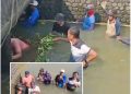 Fantastic, Asmen  PJT  II Seksi Telagasari Ikut Terjun Pembersihan Pintu Air
