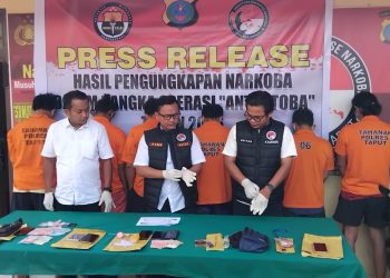 Komitmen Berantas Narkoba, Polres Taput Ungkap 9 Kasus