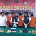 Komitmen Berantas Narkoba, Polres Taput Ungkap 9 Kasus