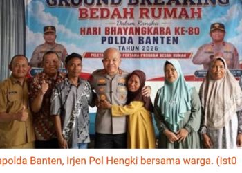 Polda Banten Bangun Rumah Layak Huni Bagi Warga