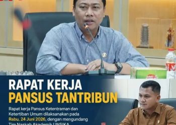 DPRD Kabupaten Karawang Laksanakan Raker Pansus Trantibun