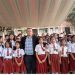 Brando Hutahaean Serahkan Bantuan Drumband Lengkap Dari Alumni ke UPTD SD Negeri Pardomuan Nauli