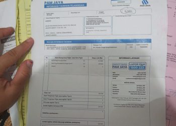 Satu Bulan Laporan Pelanggan PAM Jaya di Jakbar Tidak Ada Tanggapan.