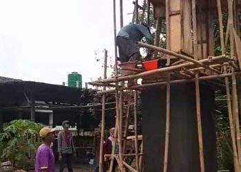 Proyek di Desa Sodong Ini Tanpa Papan Informasi dan Abaikan K3