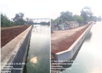 Asisten Manager Telagasari Awasi Penuh Pelaksanaan Proyek PJT II Di B.Tut 4, Hasilnya Optimal