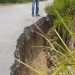 Jalan Vital Penghubung Sigumpar Longsor dan Terabaikan