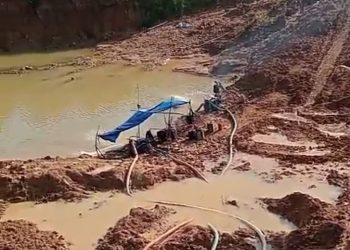 Tambang Emas Ilegal Kembali Beraksi di  Padang Lingga Bayu Madina